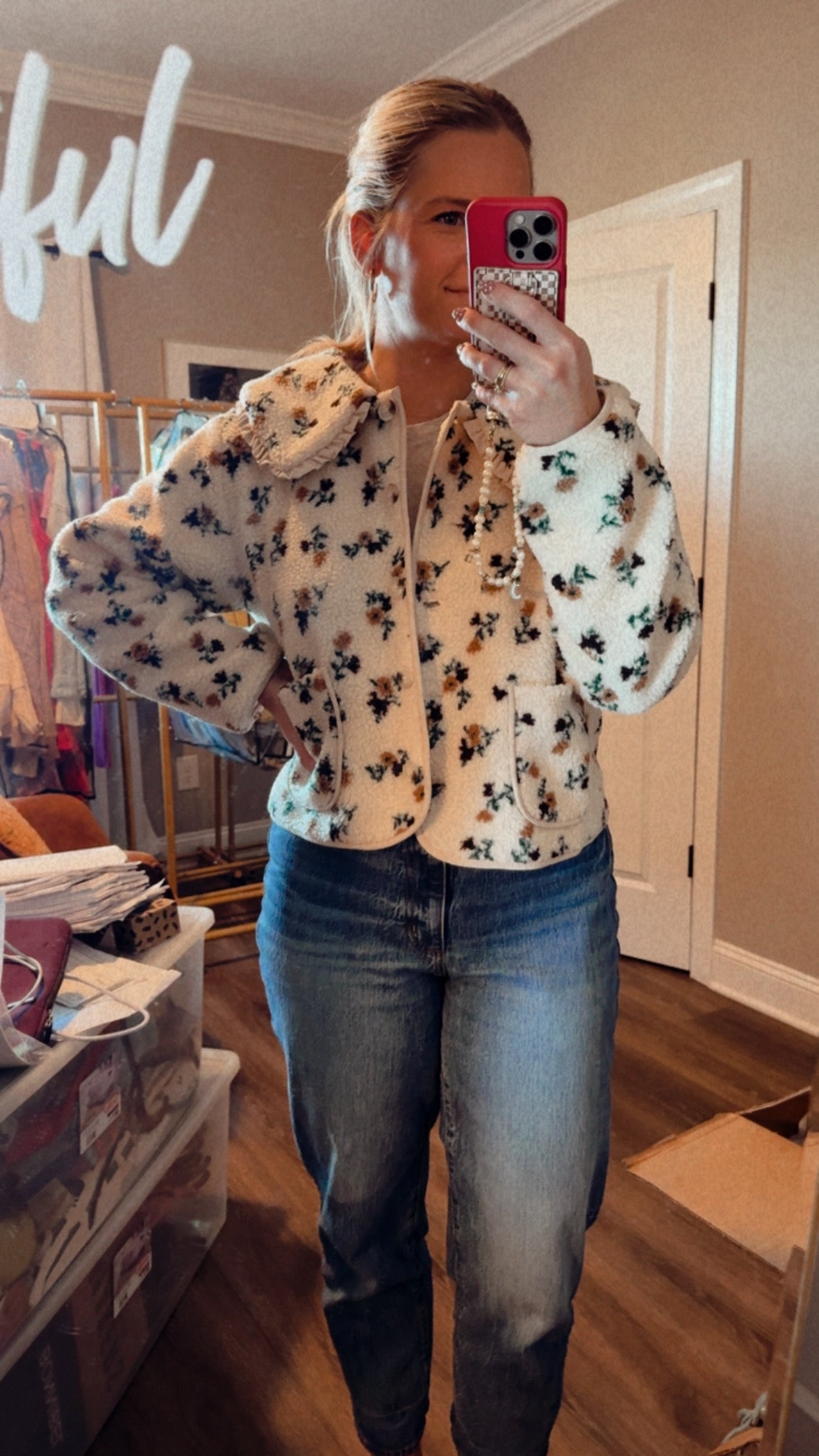 Boho Bloom Button-Down