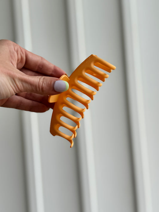 Jumbo Claw Clip-Sorbet