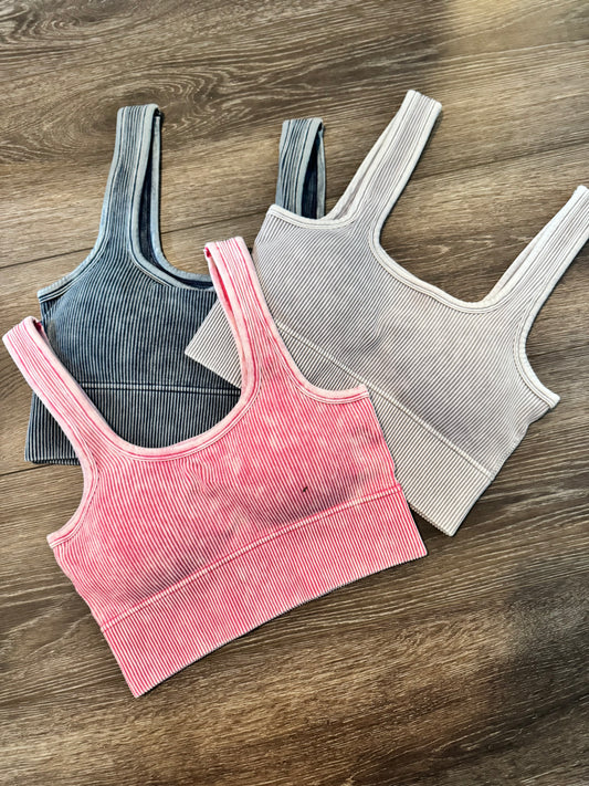Daily Bralette-Ash Pink