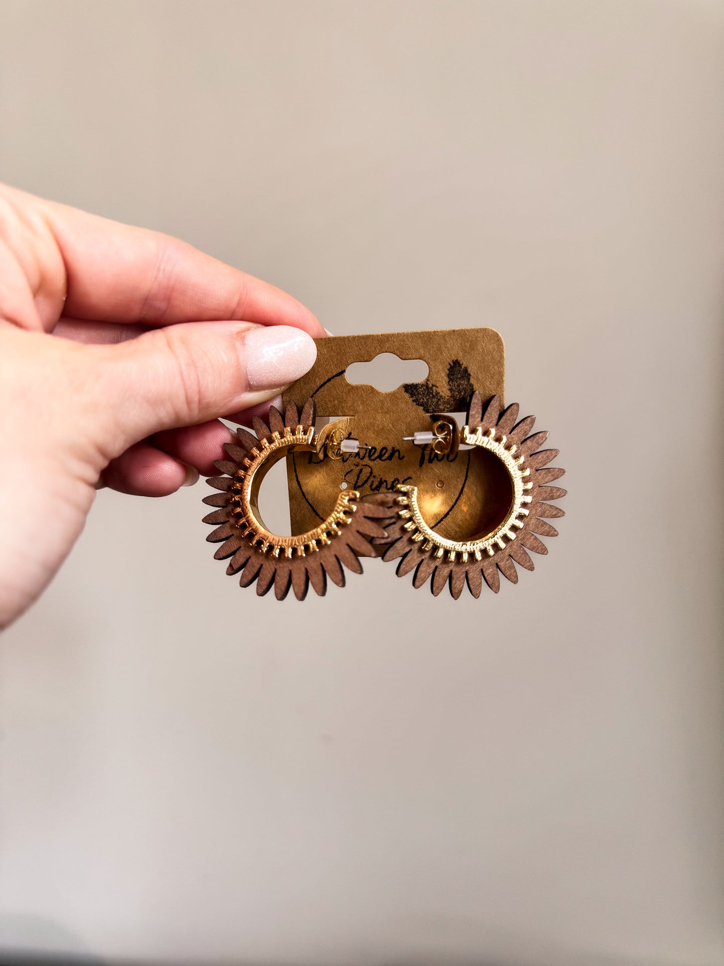 Wooden Starburst Hoops