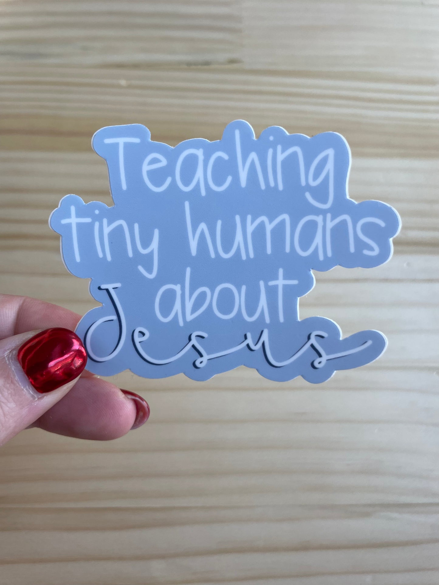 Teaching Jesus Sticker