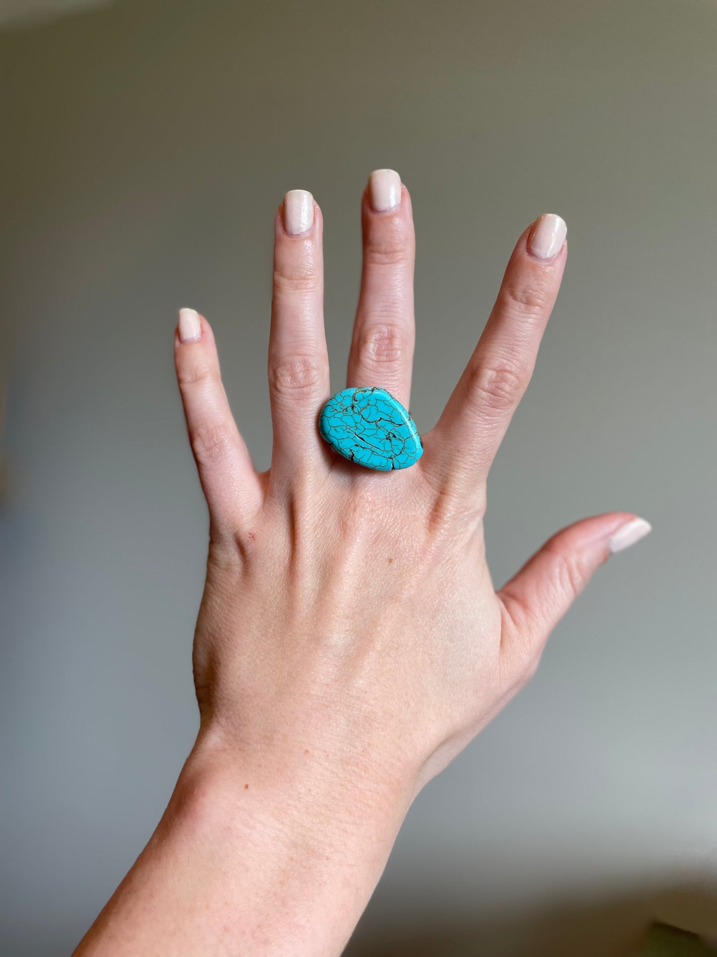 Turquoise Adjustable Ring