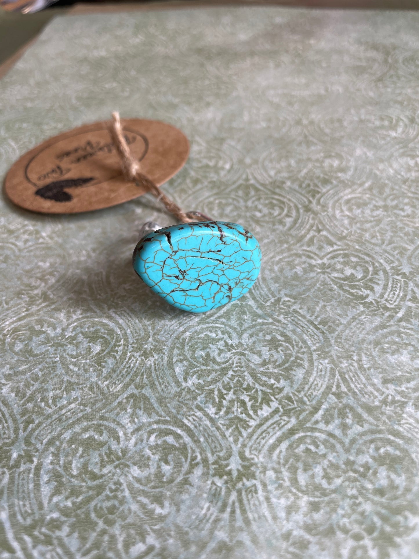 Turquoise Adjustable Ring