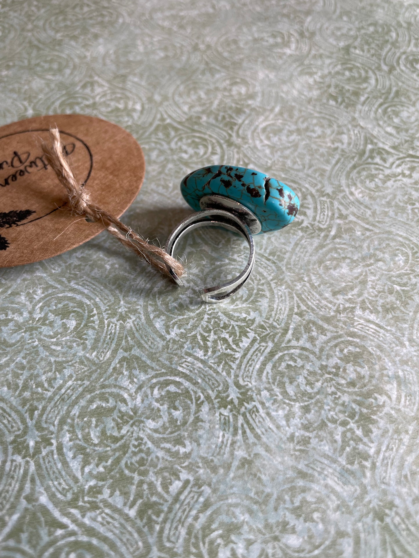 Turquoise Adjustable Ring