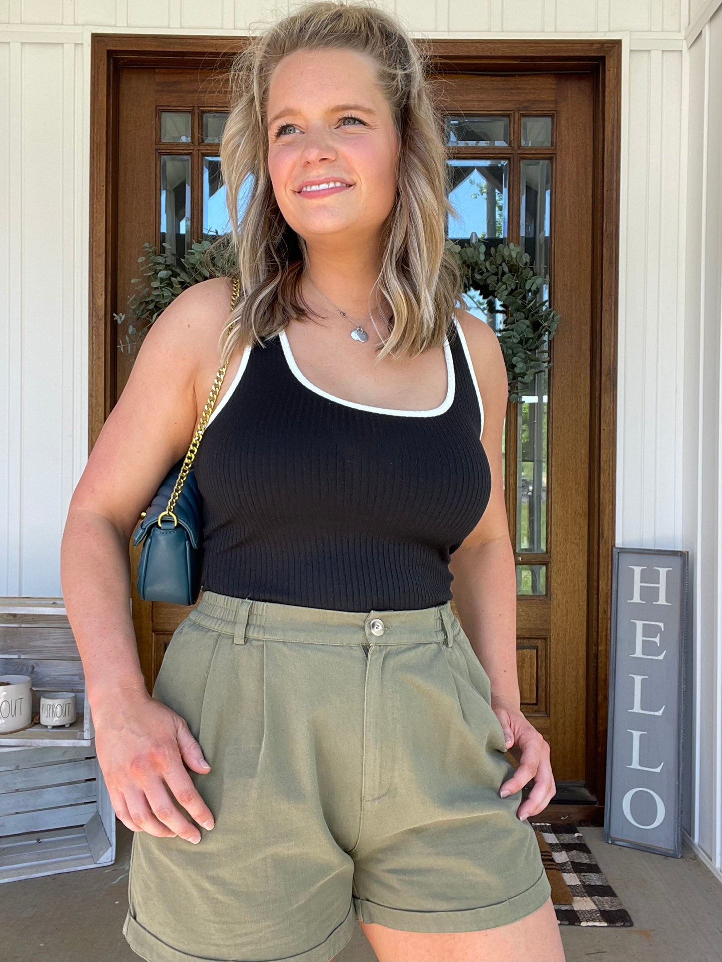 Meredith Blake Cropped Tank